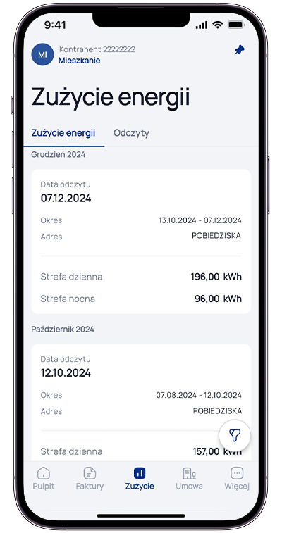 Screen z Eboka czytelne zużycie