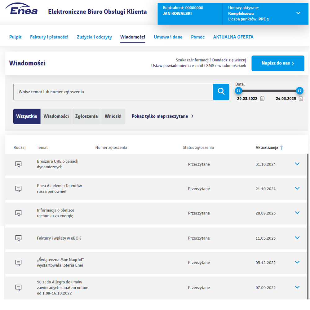 Screen z eBOK Widaomości i wnioski