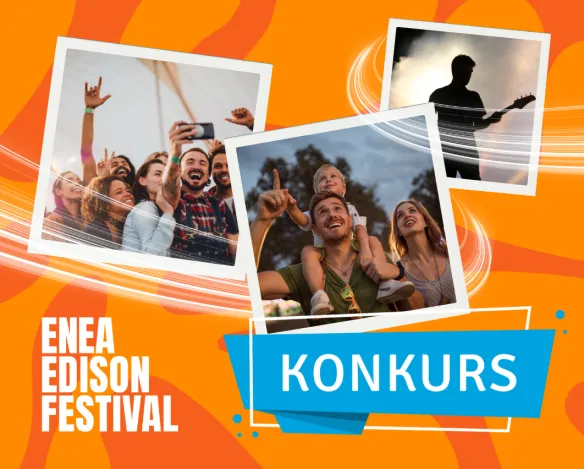 Banner konkursowy Enea Edison Festival 2025